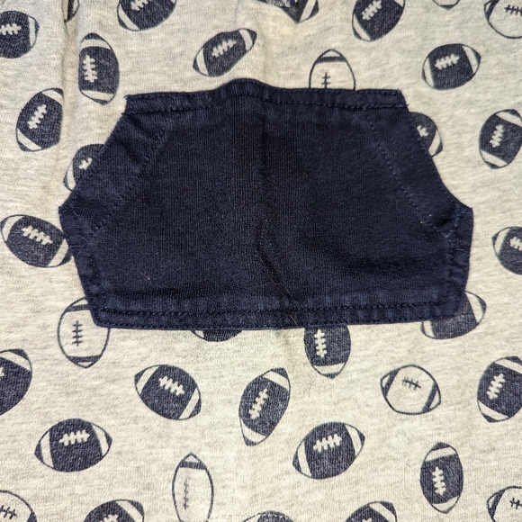 2/$18 Gymboree infant football romper. 3-6 month. Excellent condition. - Picture 2 of 4